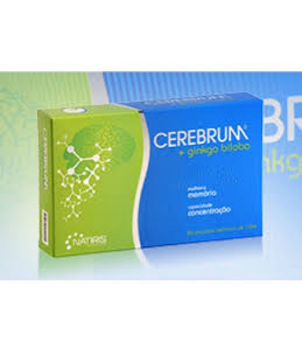 Cerebrum + Ginkgo Biloba - 20 Ampolas - Natiris